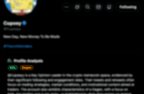Account Categorization Feature